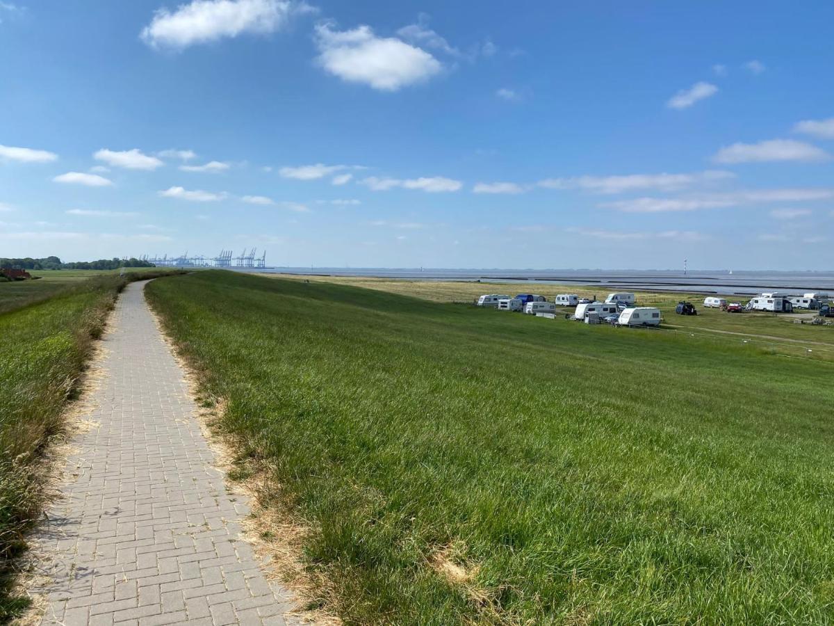 Ferienhaus Wieden Am Deich Wurster Nordseekuste Экстерьер фото